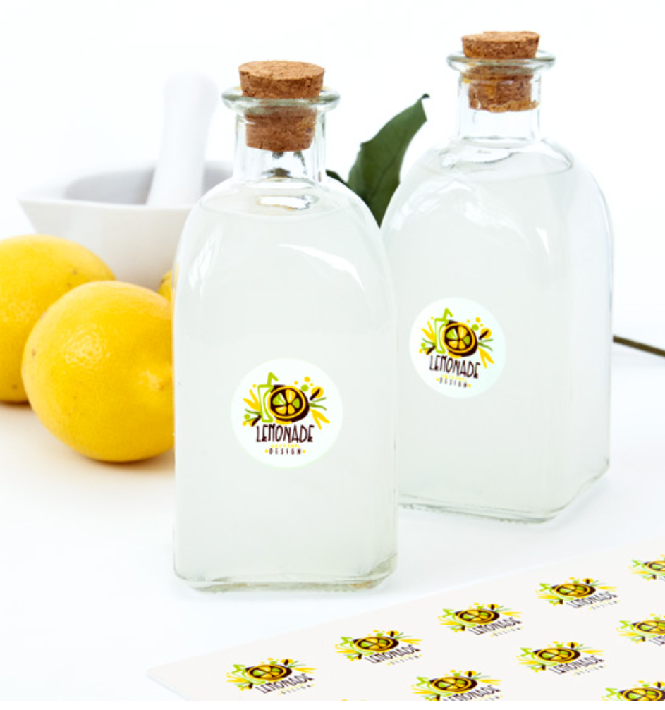 Circle / Square Waterproof Stickers (Sheet)