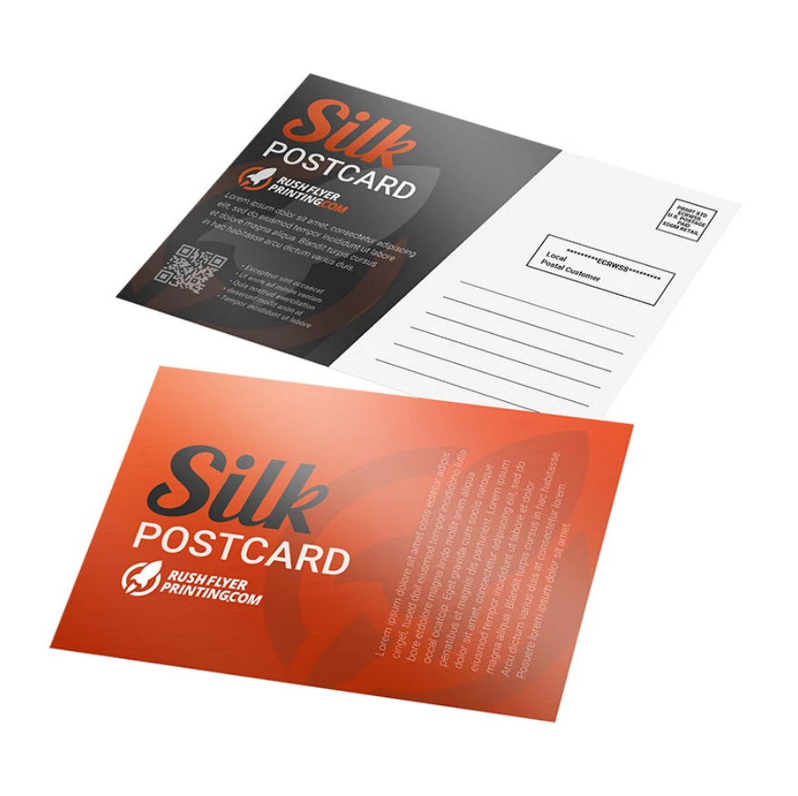 Postcards - Silk Laminated