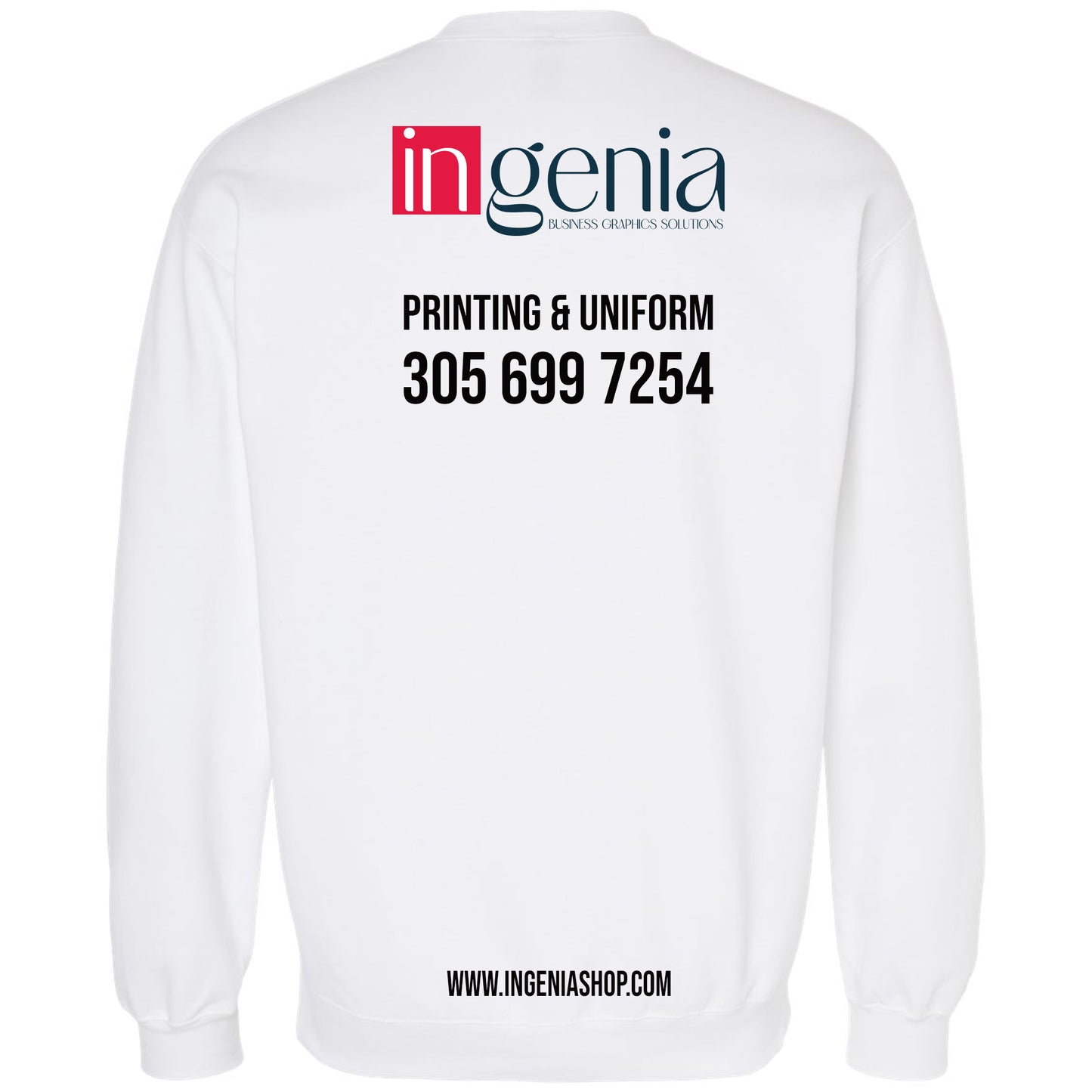 Crew neck sweatshirt Gildan Softstyle printed