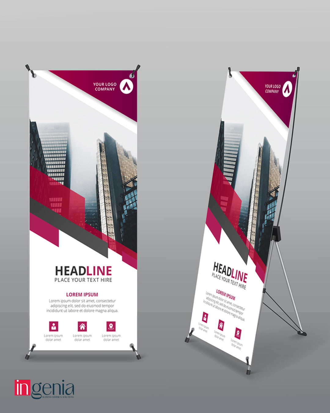 Banner publicitario X (interior)