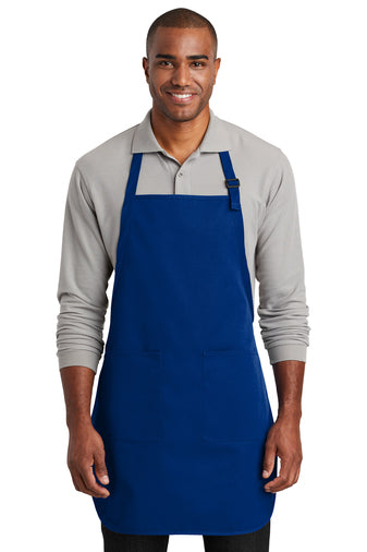 Full-Length Two-Pocket Bib Aprons Port Authority (Pack 6)