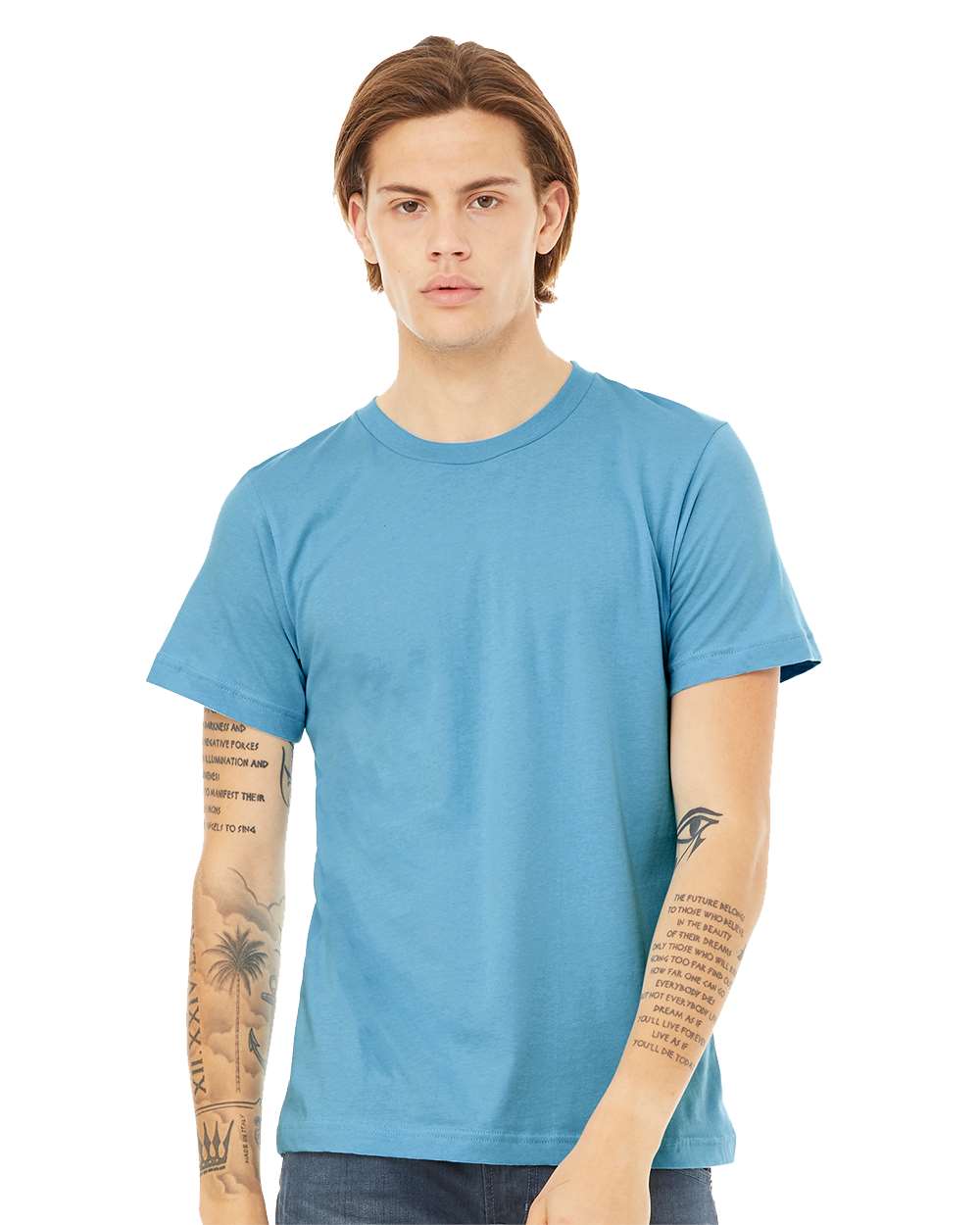 Jersey Tee Bella + Lona para trabajar