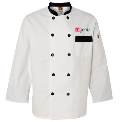 Garnish Chef Coat by Chef design (with embroidery)