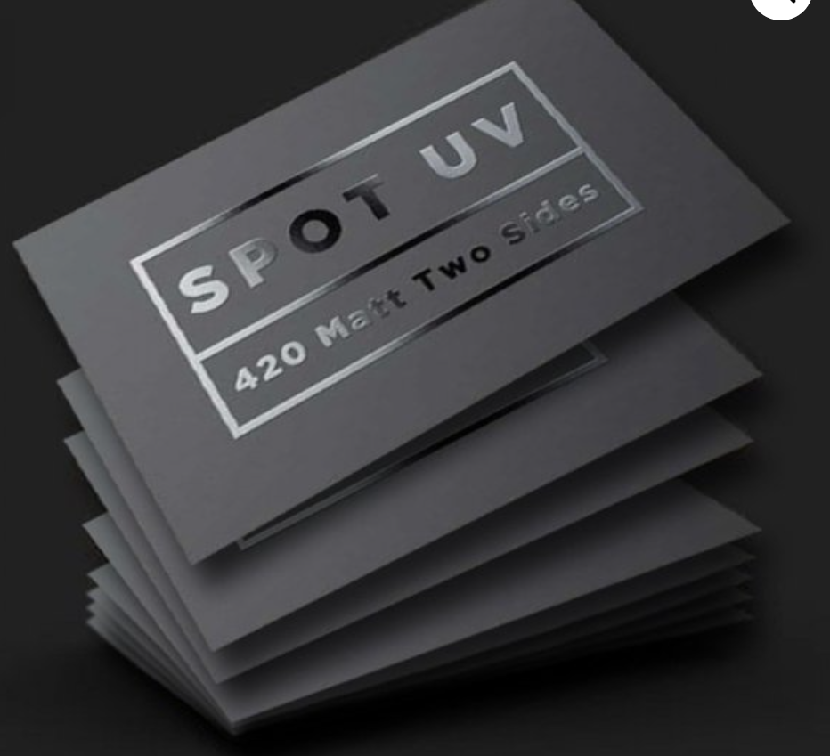 Premium Business Cards - Raised Spot Uv