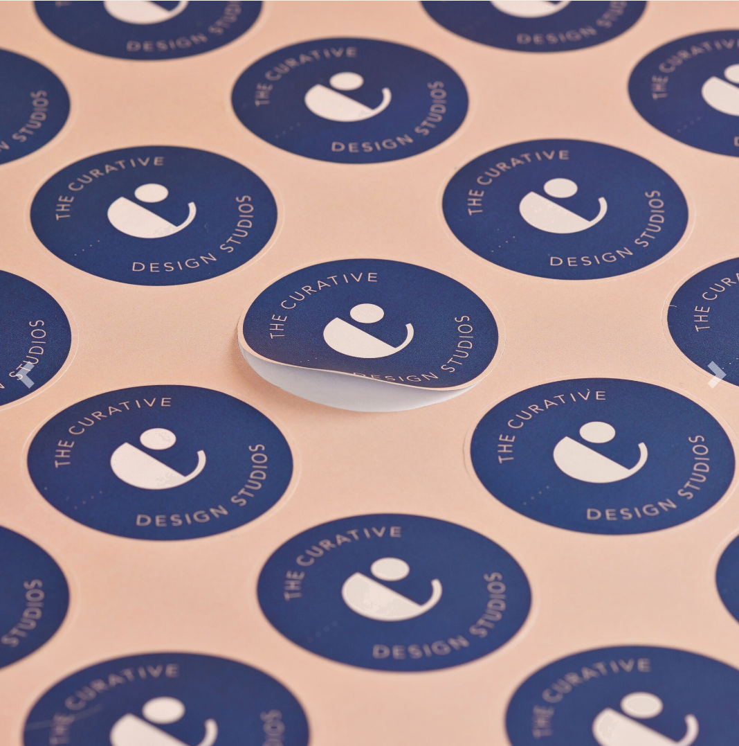 Square / Circle Waterproof Stickers (Sheet)