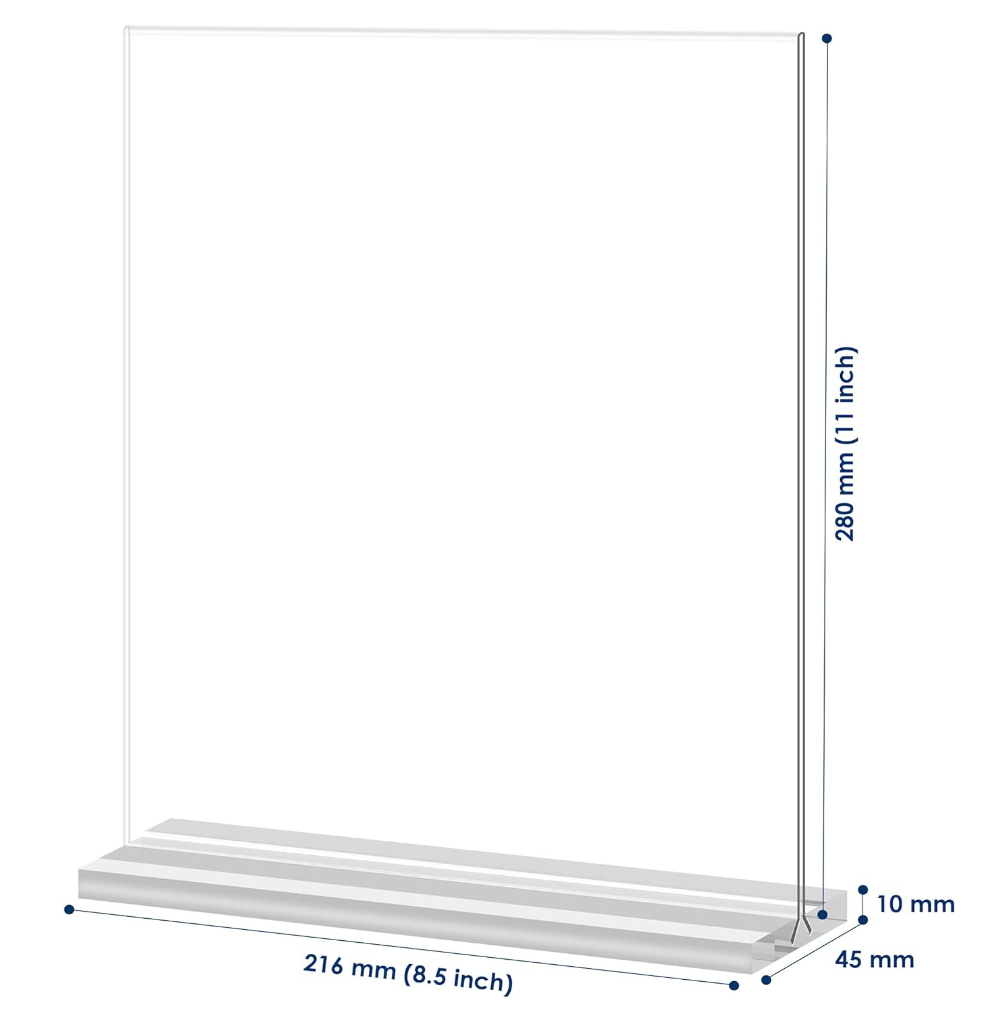 Acrilyc Sign Holder