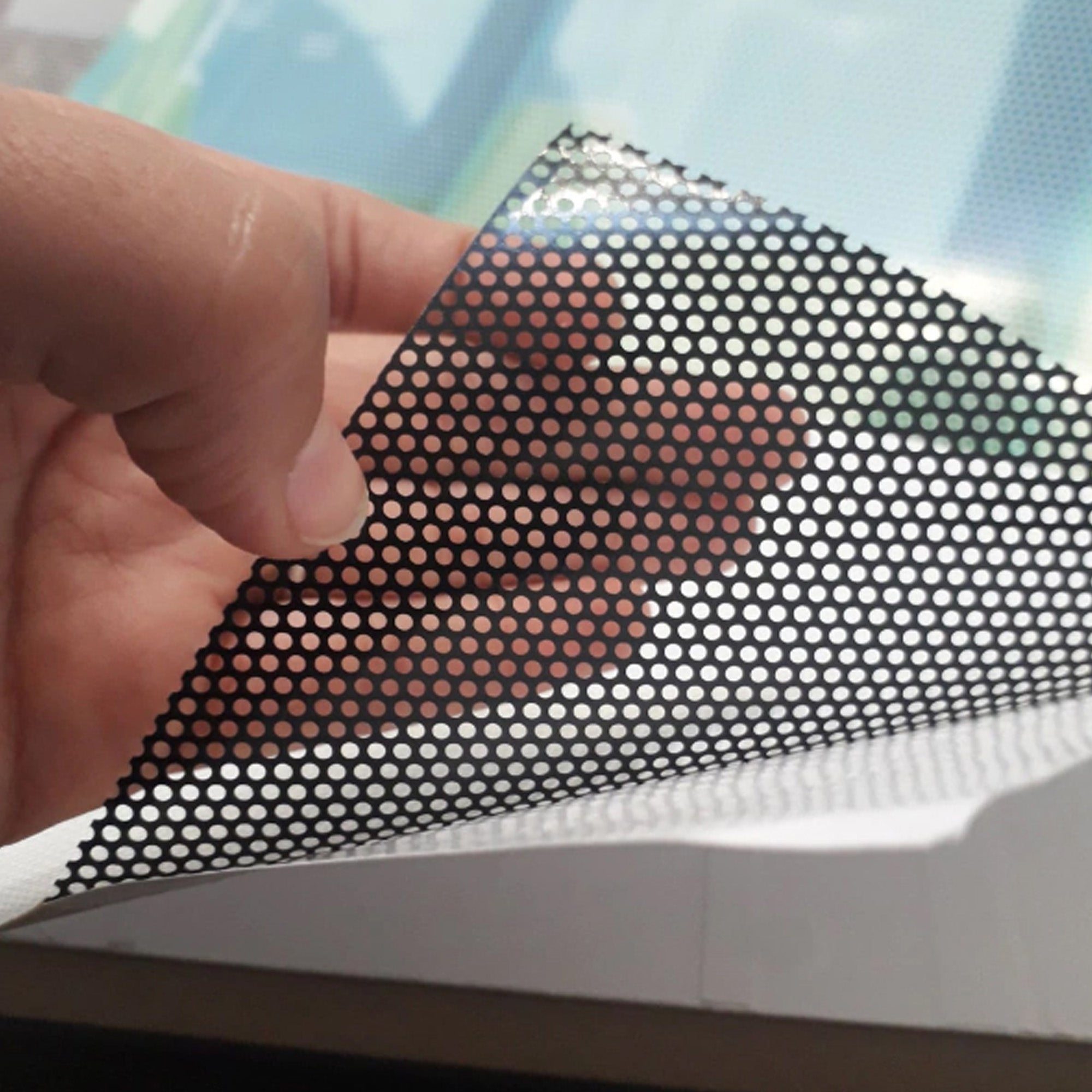 Micro Perforated Decals Examples Perforated Window Vinyl – Ingenia Business Graphics Solutions