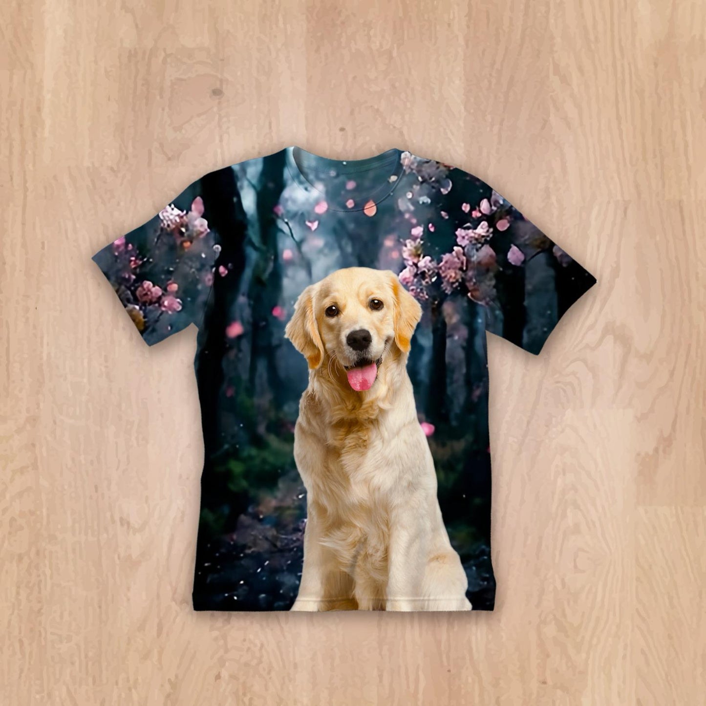 Customized Sublimation Polyester Tee