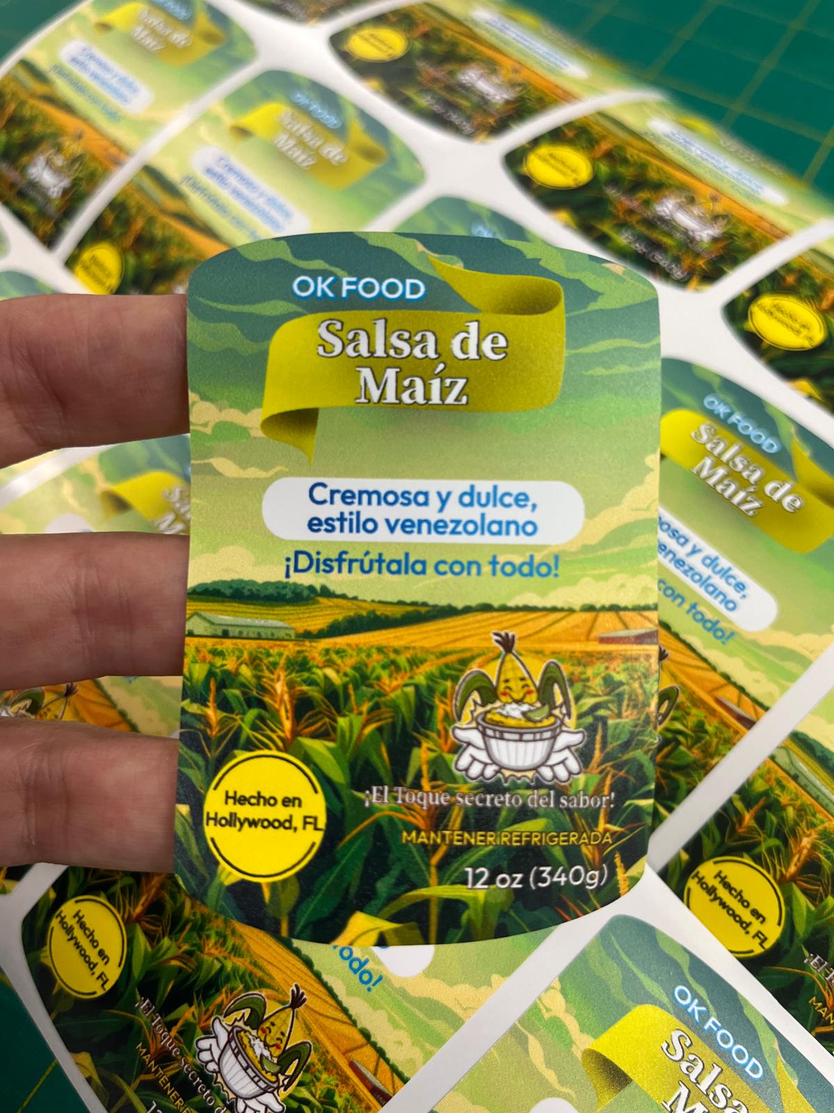 Rectangle Waterproof Label (Sheet)