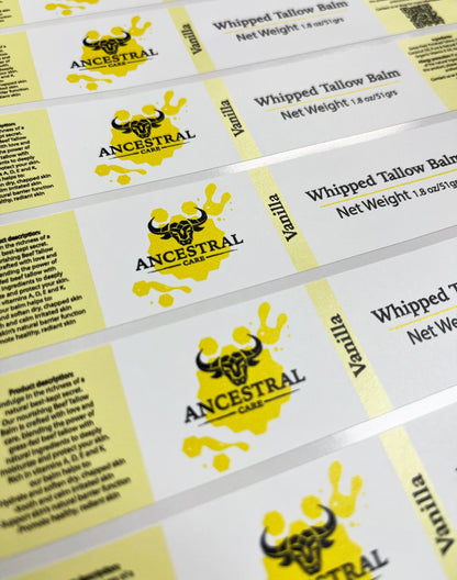 Rectangle Waterproof Label (Sheet)