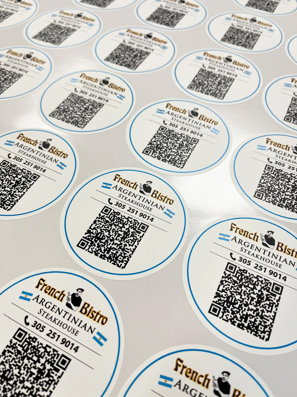 QR Code Stickers