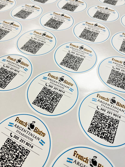 QR Code Stickers