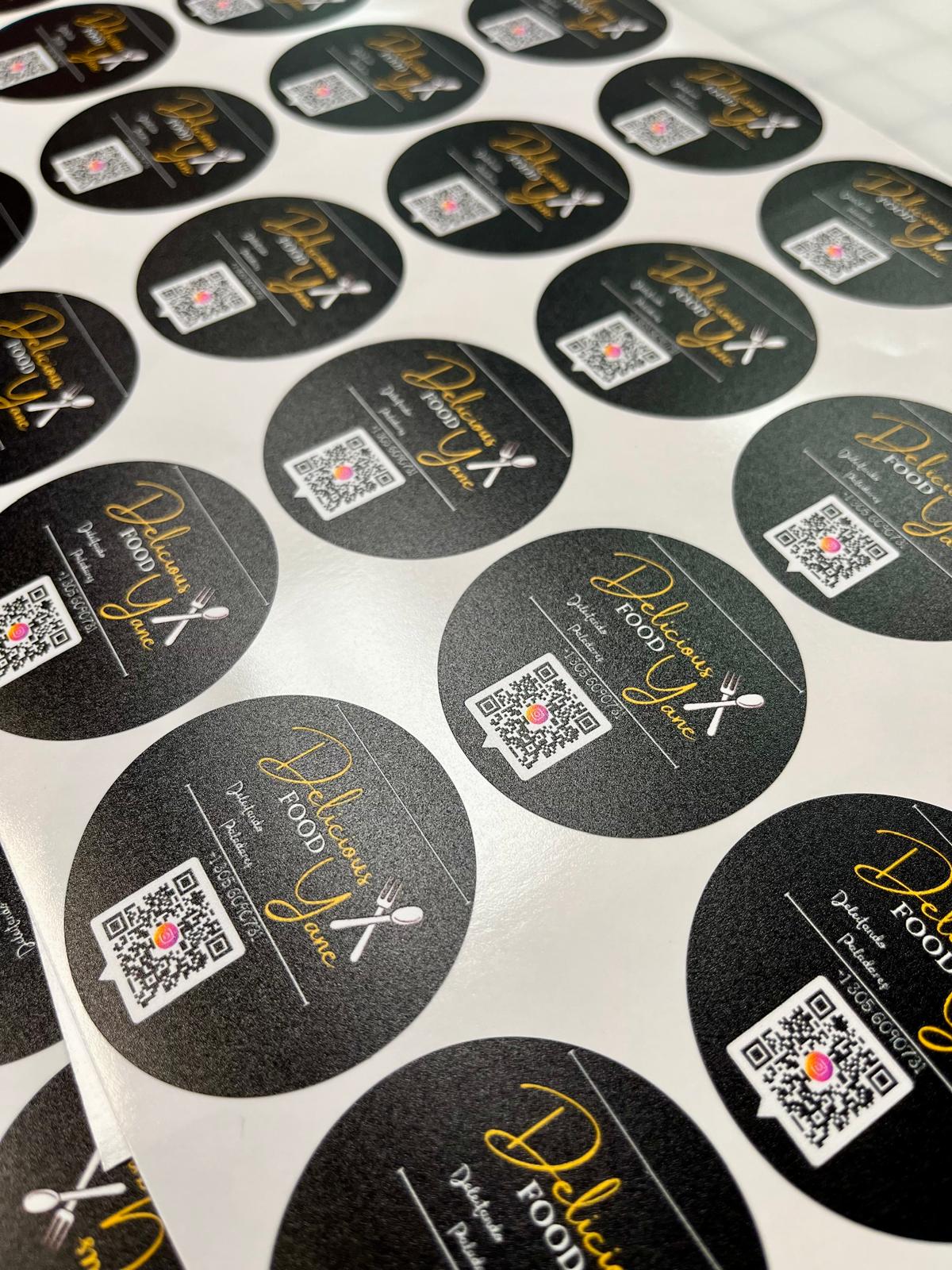 QR Code Stickers