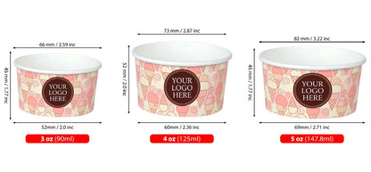 Ice Cream Paper Cups