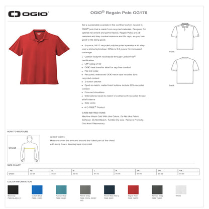 Regain Polo OGIO (with Embroidery)