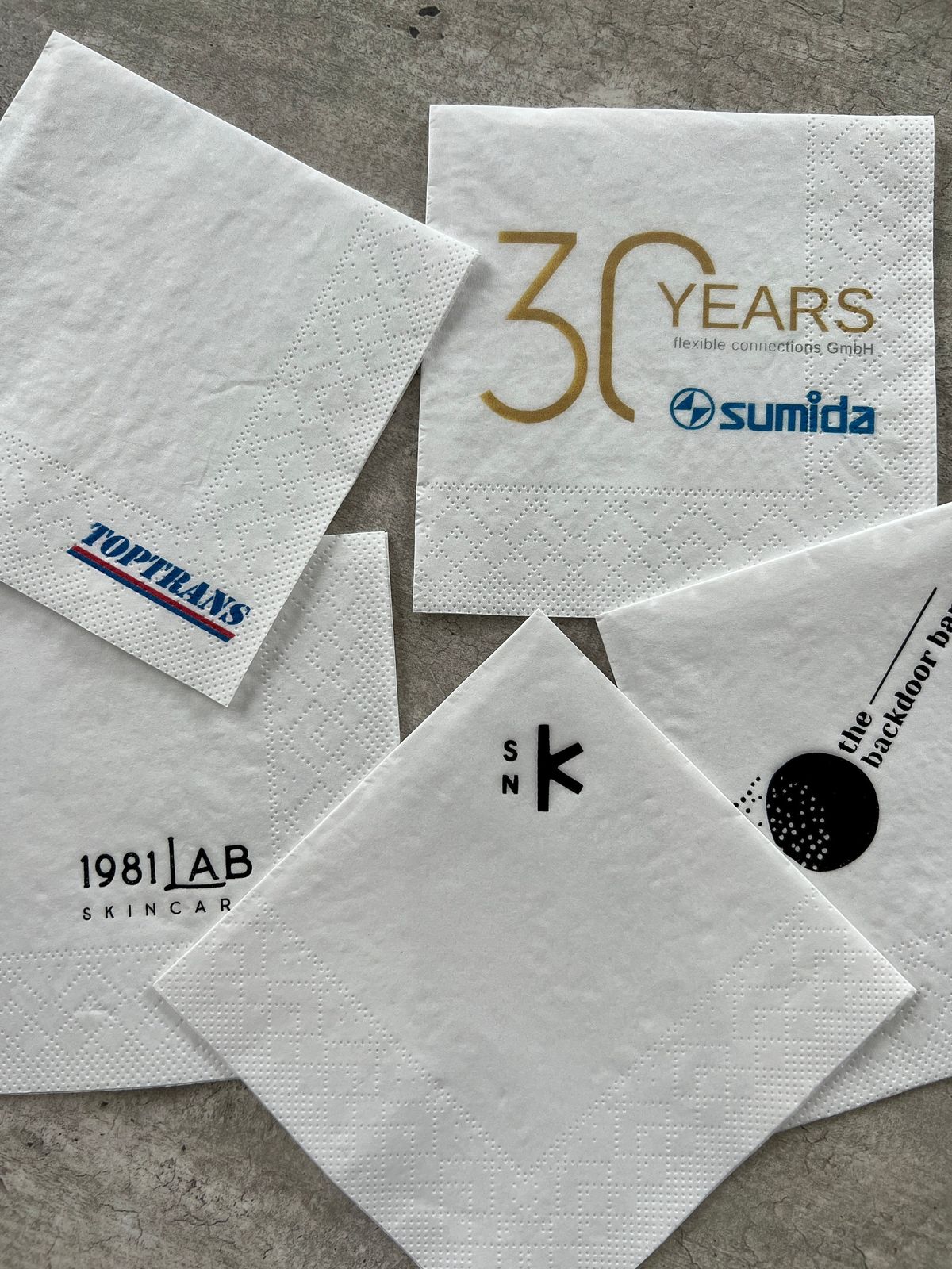 White Napkins