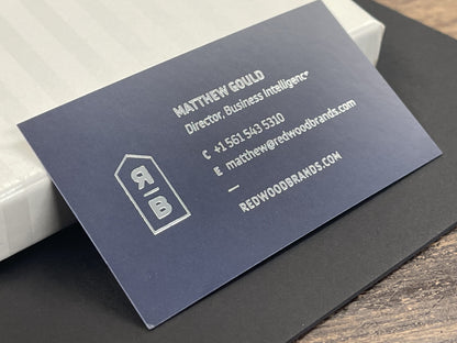 Premium Business Cards - Silk Laminated